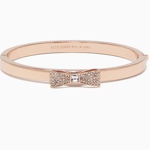 Kate Spade Rose Gold Bangle Bow Bracelet